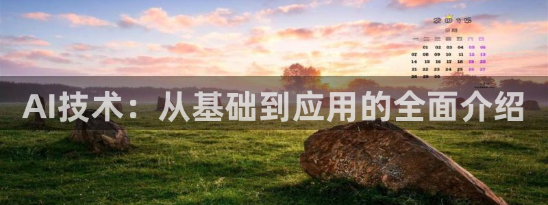 AI技术：从基础到应用的全面介绍